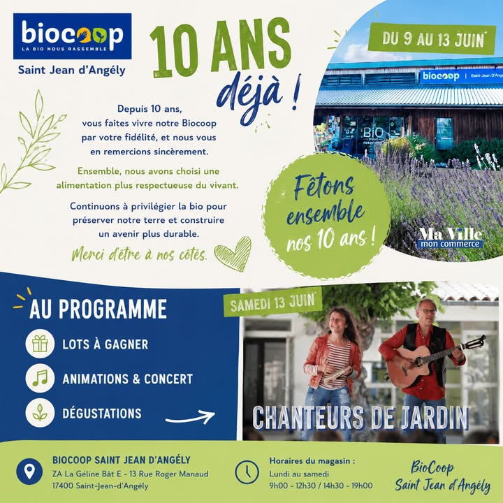 Ma Ville, Mon Commerce Vals de Saintonge